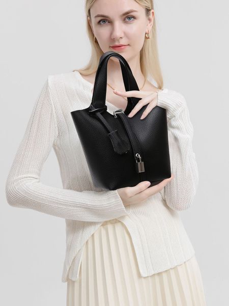 Niche design basket women's bag